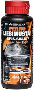 FERRO LIESIMUSTA® teräs- ja valurautapintojen puhdistus- ja hoitoaine